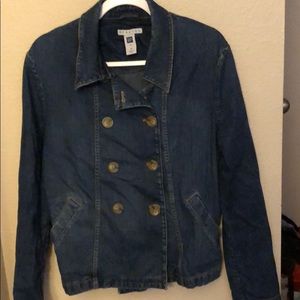 Gap Blue Jean Stretchy Jacket